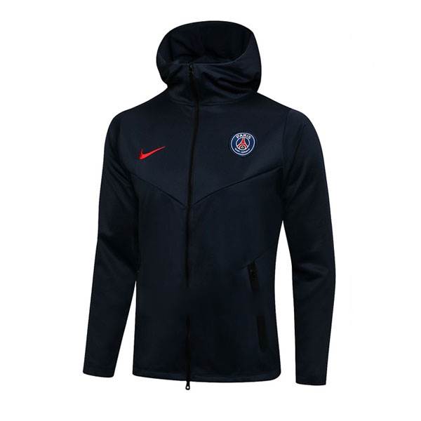 Chaqueta con Capucha Paris Saint Germain 2021 2022 Azul